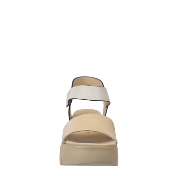 ALLOY in BEIGE Platform Sandals