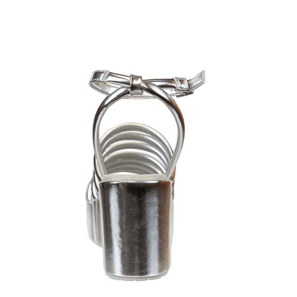 ANTIPODE in SILVER Heeled Sandals