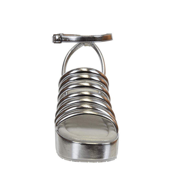 ANTIPODE in SILVER Heeled Sandals