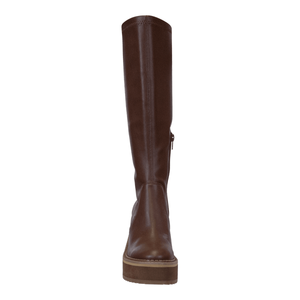 APEX in CACAO Wedge Knee High Boots