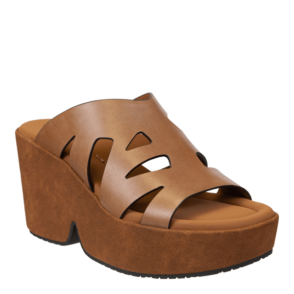 BRIO in BROWN Heeled Sandals