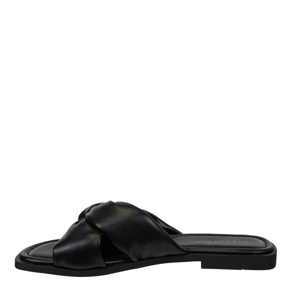 GOA in BLACK Flat Sandals