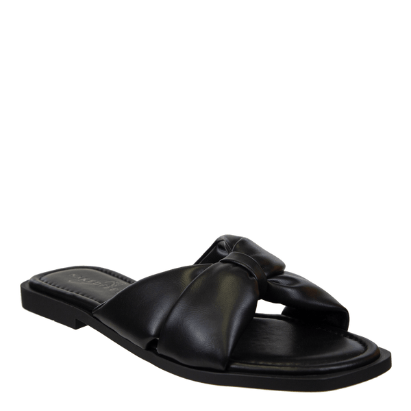 GOA in BLACK Flat Sandals