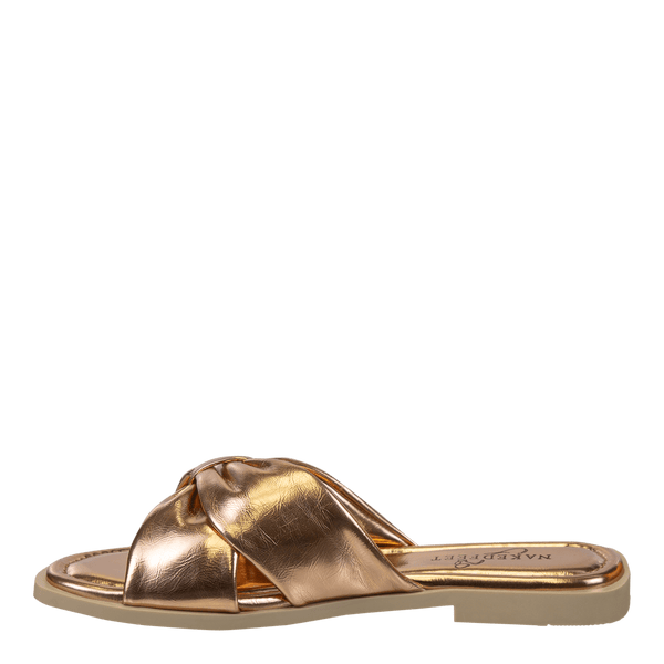 GOA in BRONZE Flat Sandals