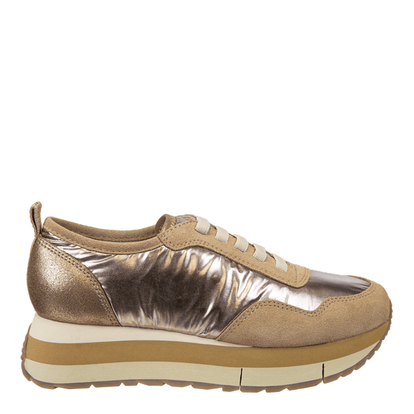KINETIC in GOLD Platform Sneakers