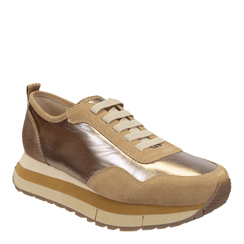 KINETIC in GOLD Platform Sneakers