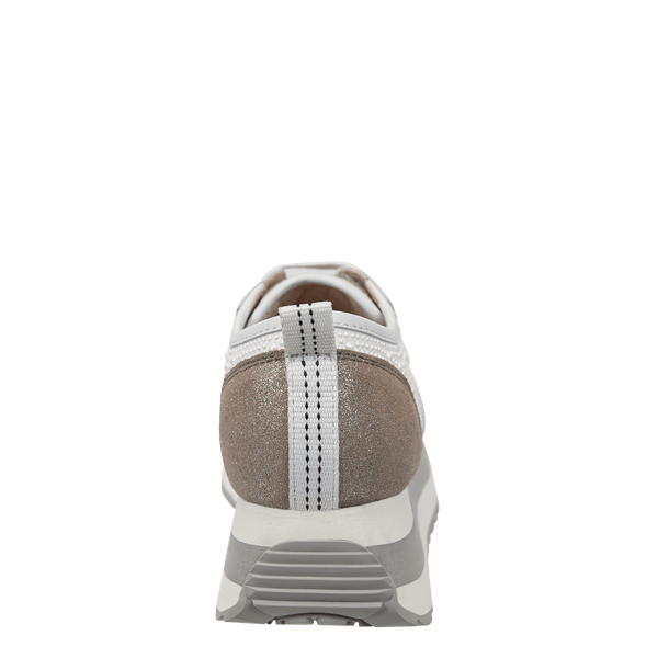 KINETIC in WHITE PEARL Platform Sneakers