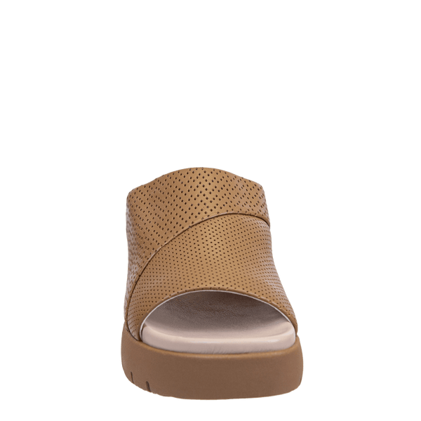 NORM in BROWN Wedge Sandals