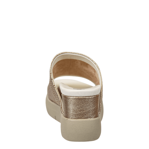 NORM in GOLD Wedge Sandals