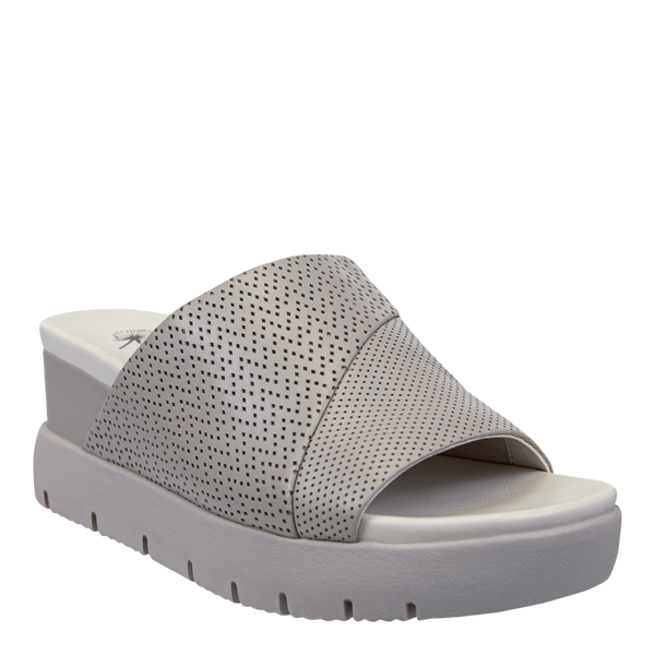 NORM in GREY Wedge Sandals