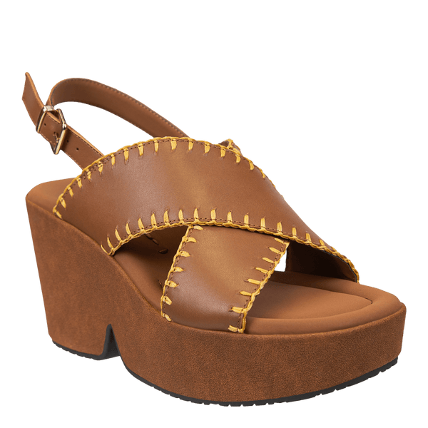 TOFINO in BROWN Heeled Sandals