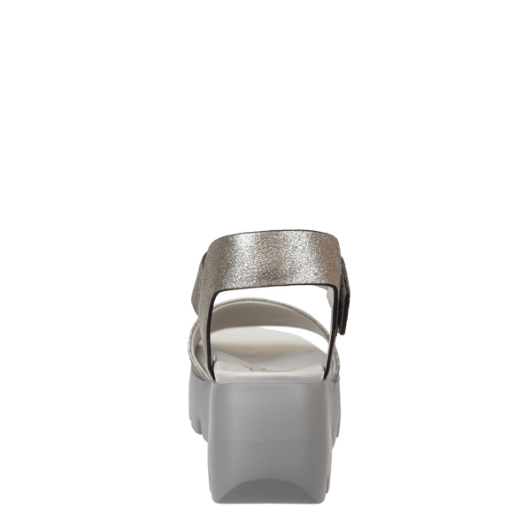 ALLOY in SILVER Platform Sandals