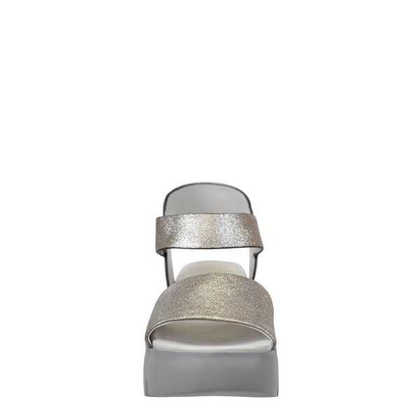 ALLOY in SILVER Platform Sandals