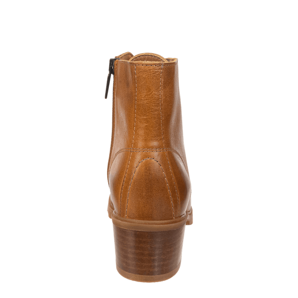 ARC in CAMEL LEATHER Heeled Ankle Boots
