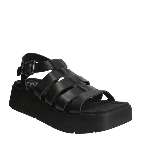 ARCHAIC in BLACK Platform Sandals