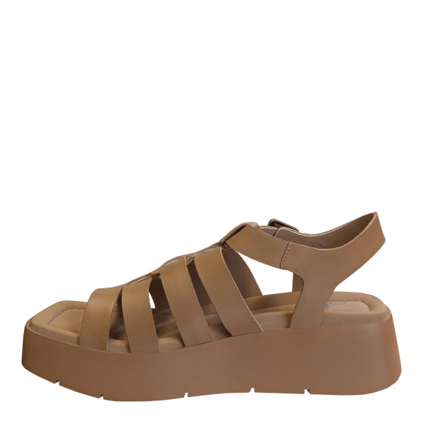 ARCHAIC in NUDE Platform Sandals