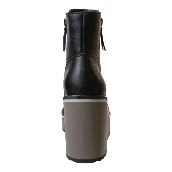 AVAIL in BLACK Wedge Ankle Boots