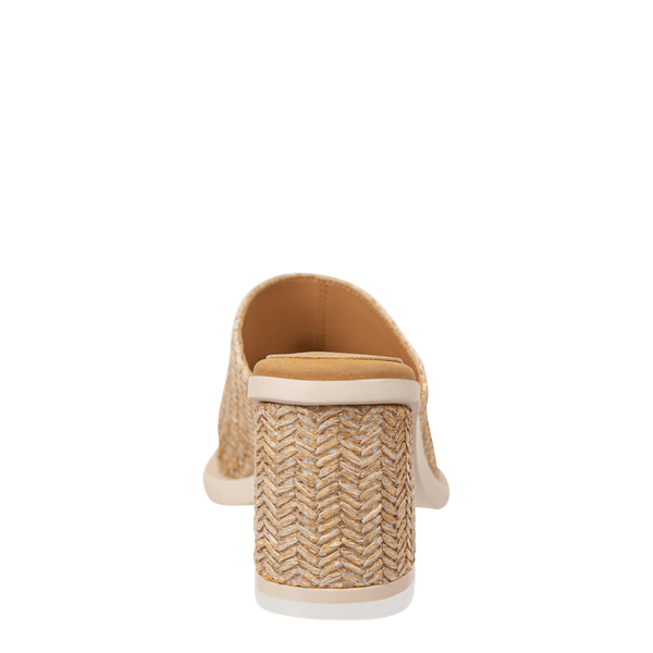 BRAVURA in RAFFIA Heeled Sandals