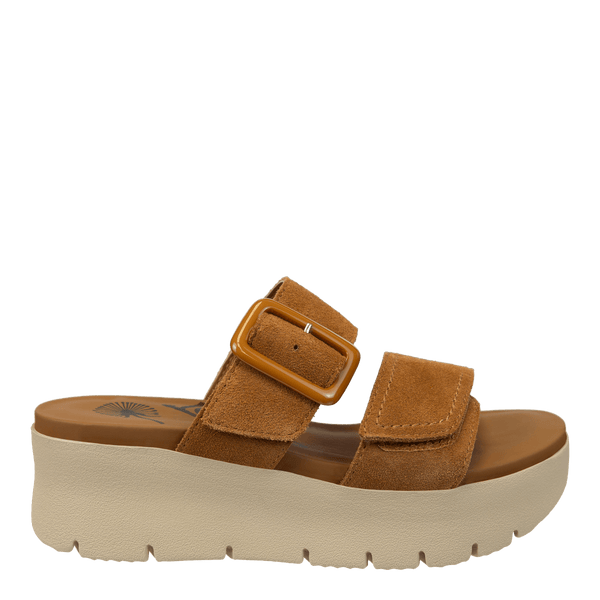 CAMEO in BROWN Platform Sandals