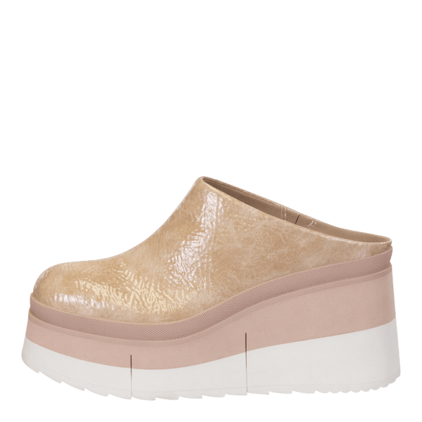 COACH in BEIGE Platform Clogs