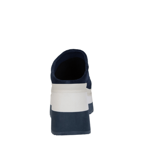 COACH in NAVY Platform Clogs