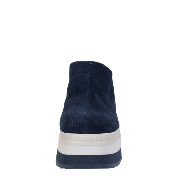 COACH in NAVY Platform Clogs