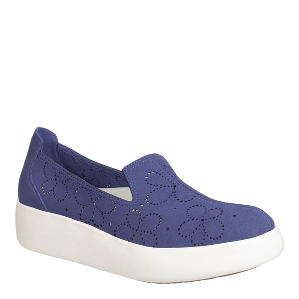 COEXIST in NAVY Platform Sneakers