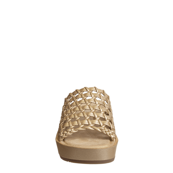 CYPRUS in GOLD Platform Sandals