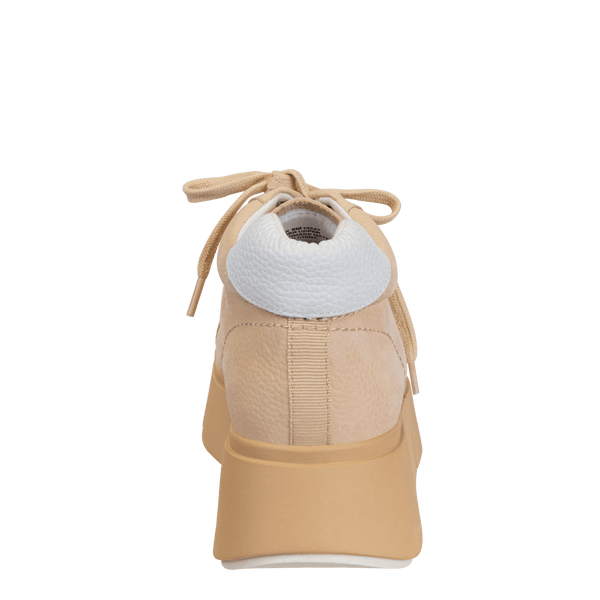 ESSEX in BEIGE Platform High Top Sneakers