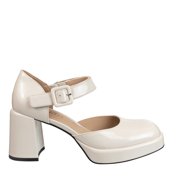 ESTONIA in CHAMOIS Heeled Clogs