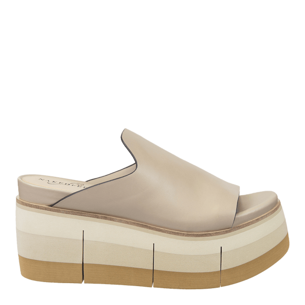 FLOW in BEIGE Platform Sandals