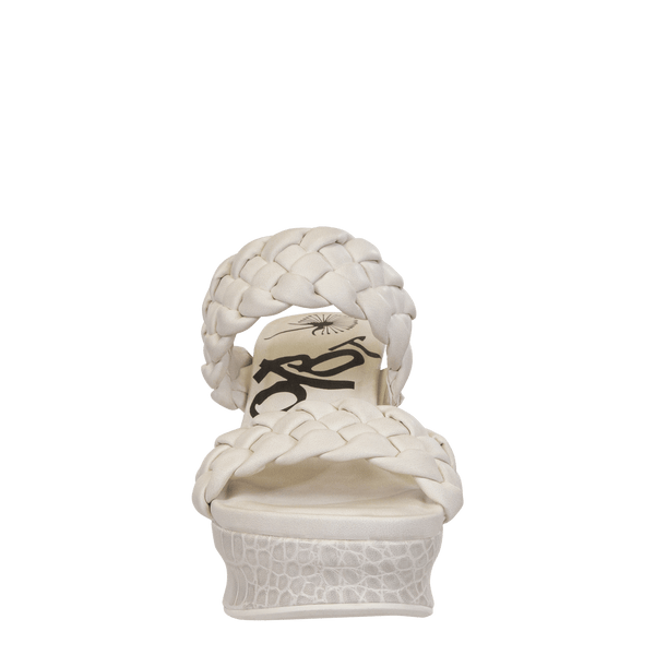 FLUENT in IVORY Wedge Sandals