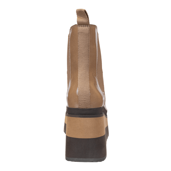 GUILD in BEIGE Platform Chelsea Boots