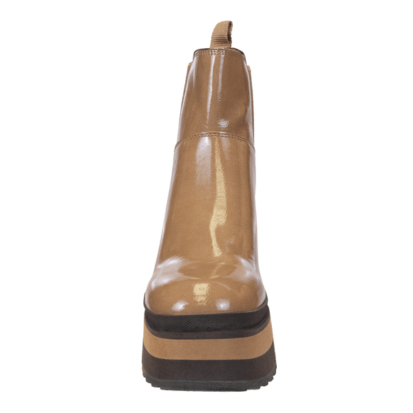 GUILD in BEIGE Platform Chelsea Boots