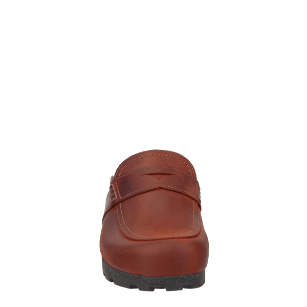 HOMAGE in RUST Wedge Clogs