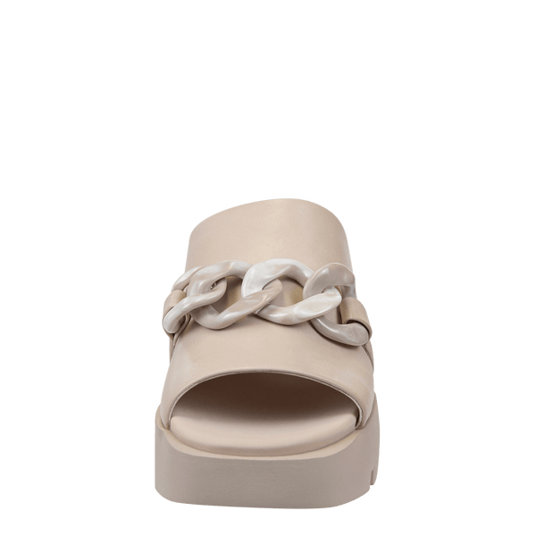 ISO in BEIGE Platform Sandals