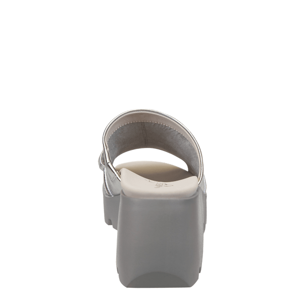 ISO in SILVER Platform Sandals