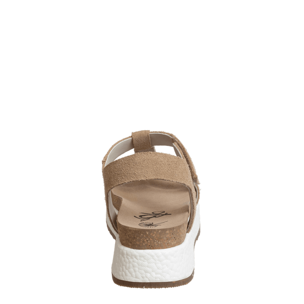 MEND in BEIGE Platform Sandals