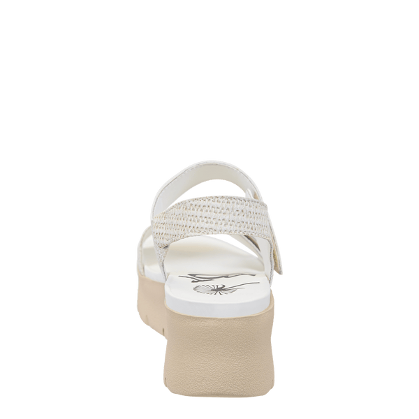 MONTANE in RAFFIA Platform Sandals