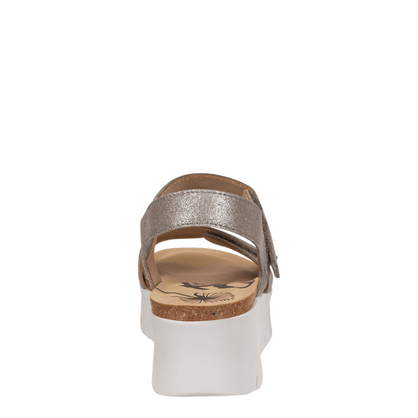 MONTANE in SILVER Platform Sandals