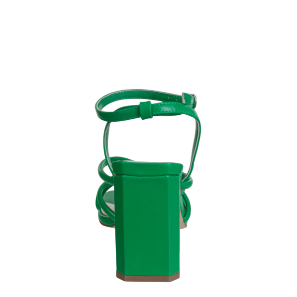 MOOD in GREEN Heeled Sandals