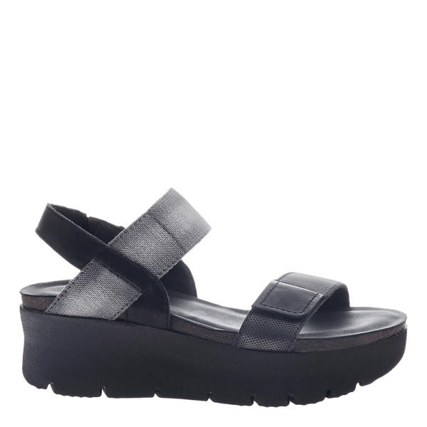 NOVA in BLACK Platform Sandals