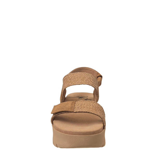 NOVA in BROWN Platform Sandals