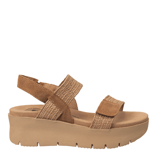 NOVA in BROWN Platform Sandals