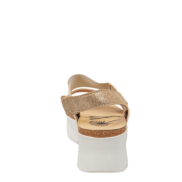 NOVA in GOLD Platform Sandals