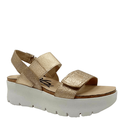 NOVA in GOLD Platform Sandals