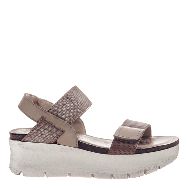 NOVA in SILVER Platform Sandals