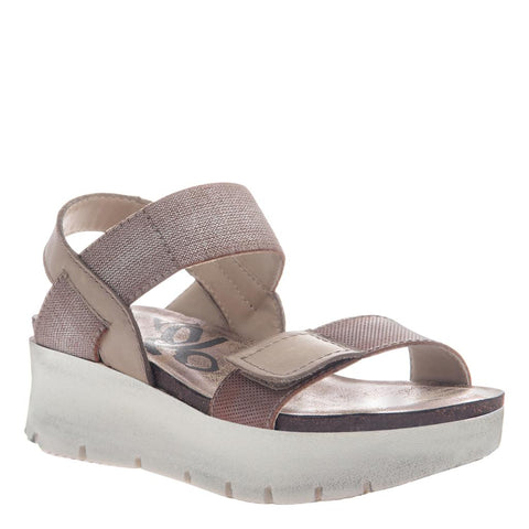 NOVA in SILVER Platform Sandals