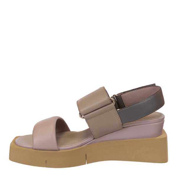 PARADOX in ECRU Wedge Sandals