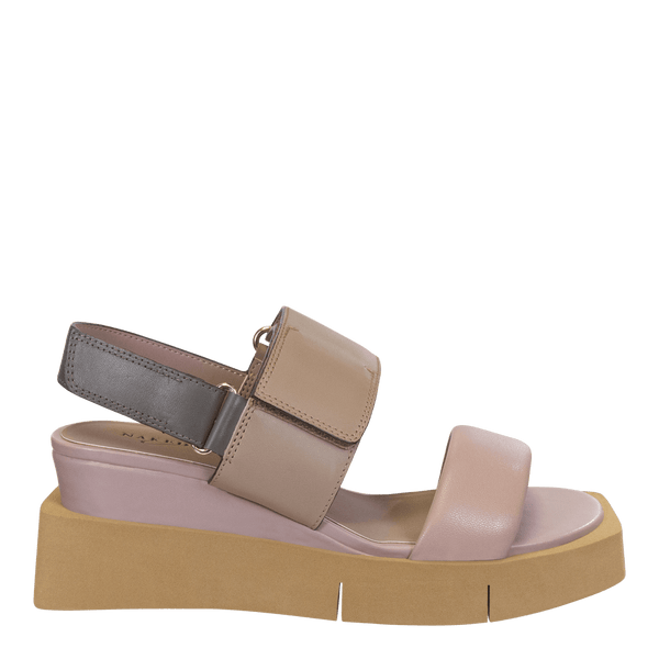 PARADOX in ECRU Wedge Sandals